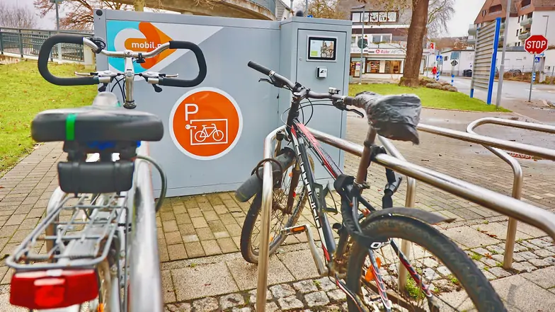 LockTec Fahrradbox am Bahnhof in Wickede (Ruhr)