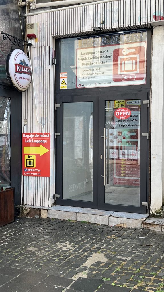 LockTec Schließfächer in der Altstadt in Bukarest