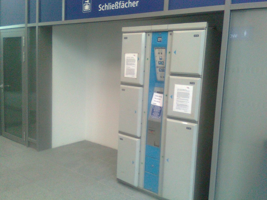 LockTec Schließfächer am Bahnhof in Attnang-Puchheim