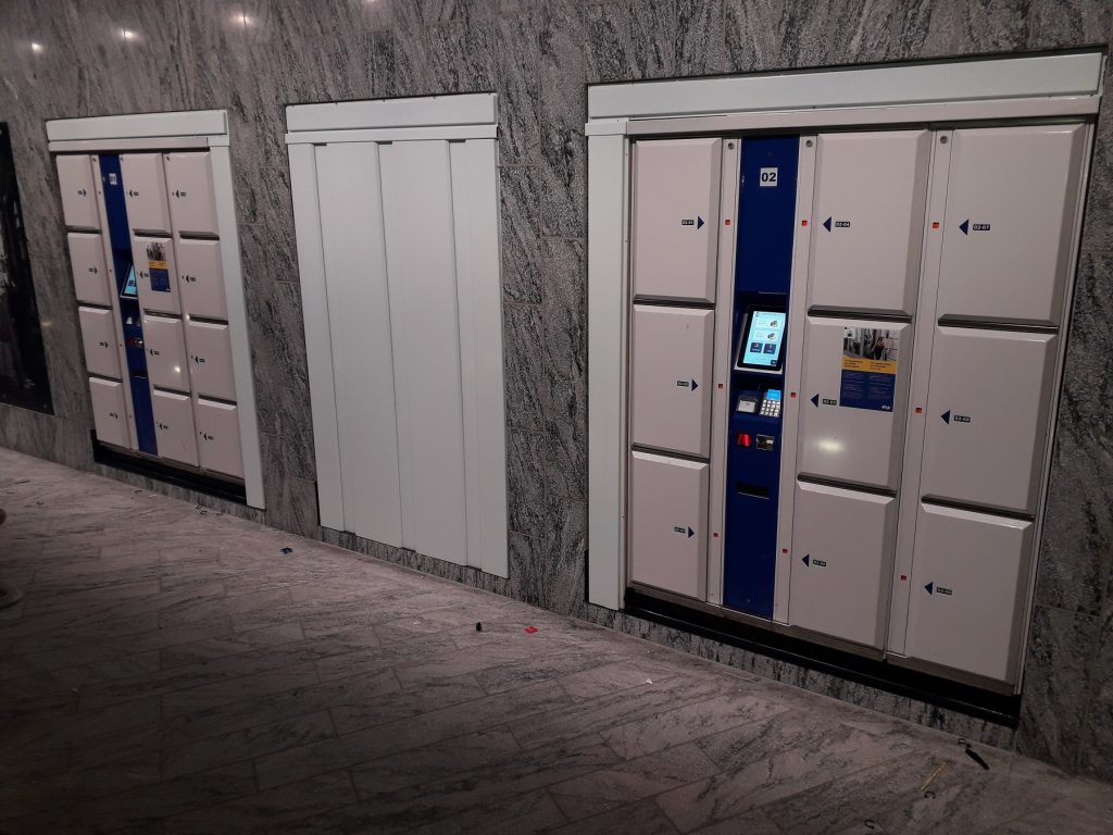 LockTec Schließfächer am Bahnhof in Breda