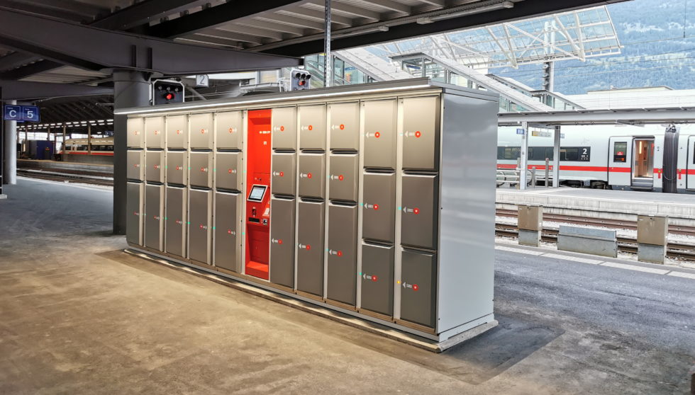 LockTec Schliessfächer am Bahnhof in Chur