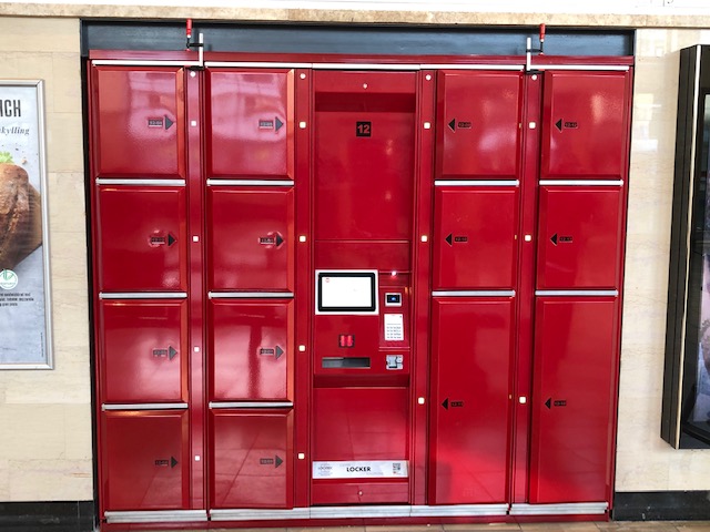 LockTec Schließfächer am Bahnhof in Fredericia