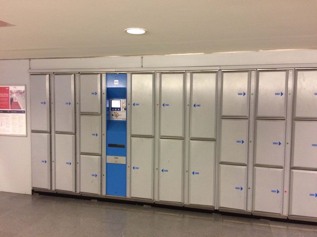 LockTec Schließfächer am Bahnhof in Innsbruck