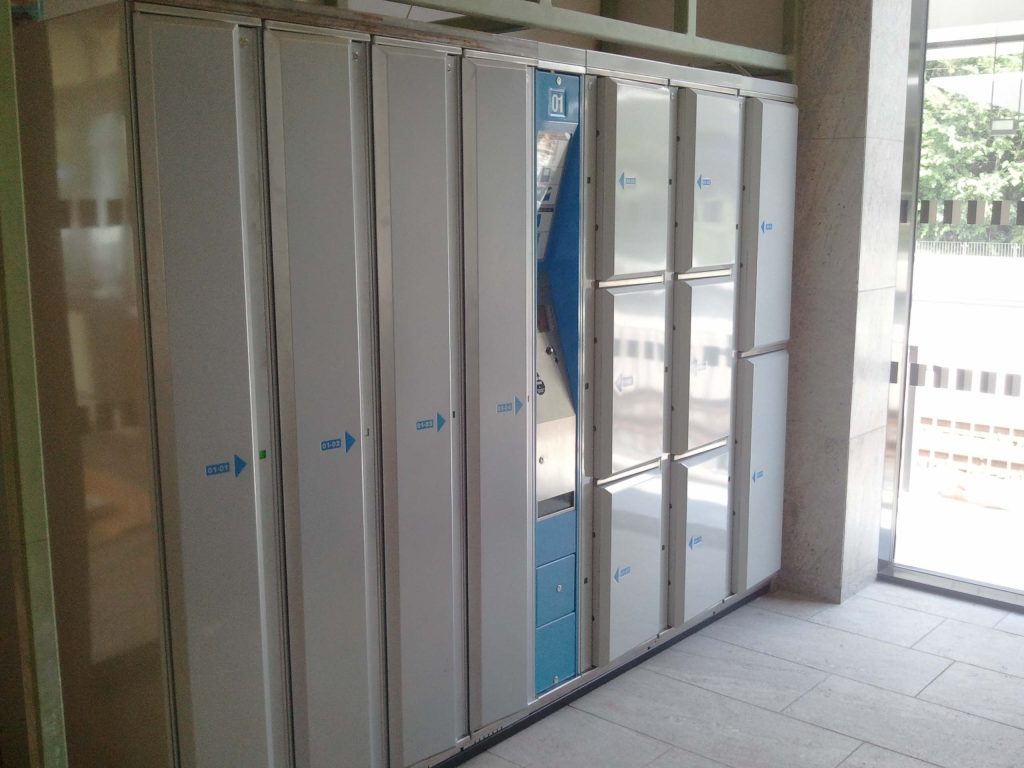 LockTec Schließfächer am Bahnhof in Kitzbühel