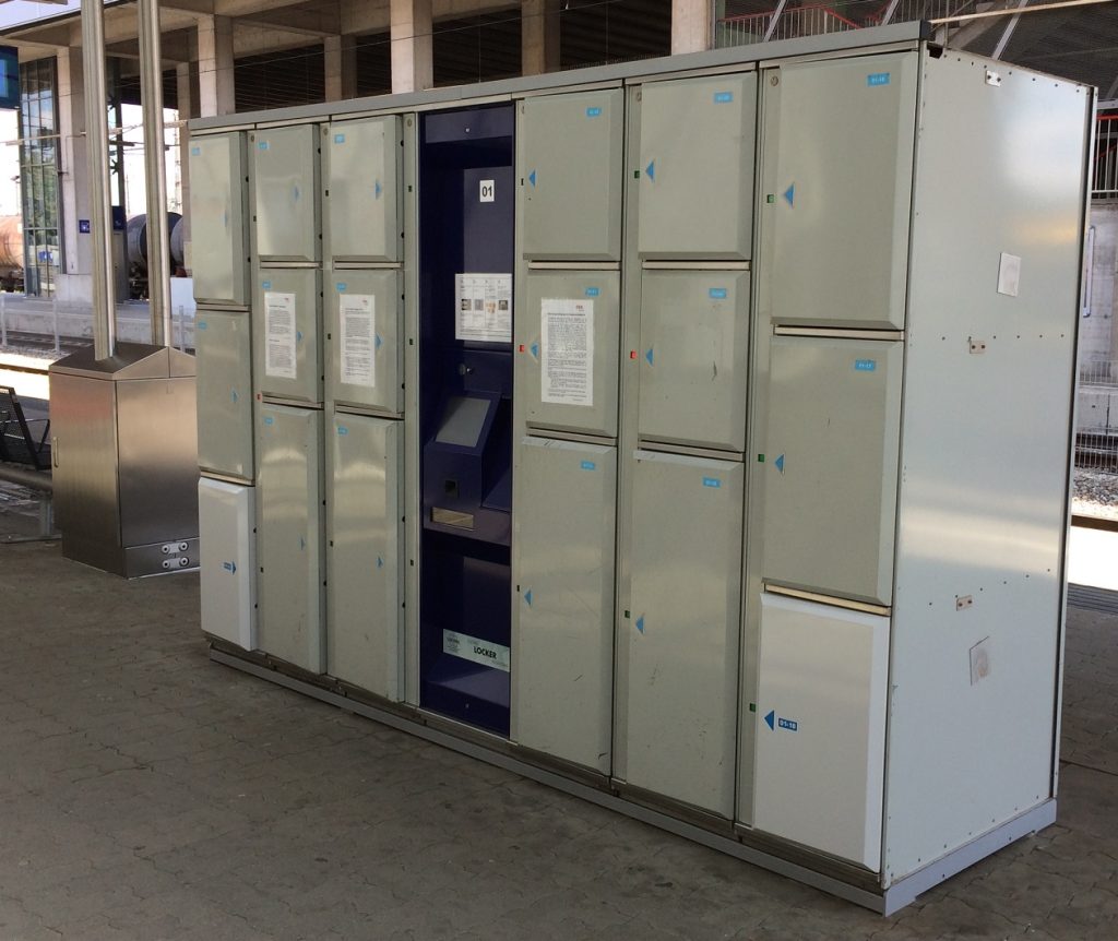 LockTec Schließfächer am Bahnhof in Krems