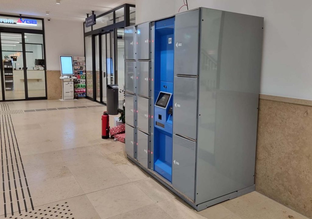 LockTec Schließfächer am Bahnhof in Nordhorn