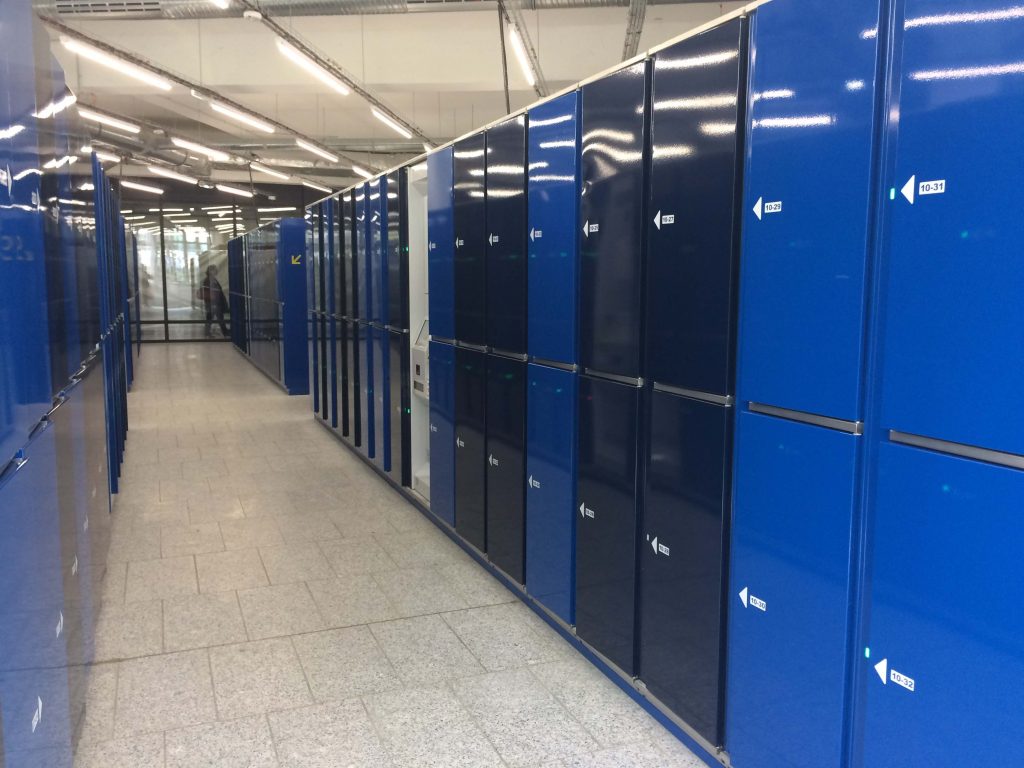 LockTec Schließfächer am Bahnhof Montparnasse in Paris