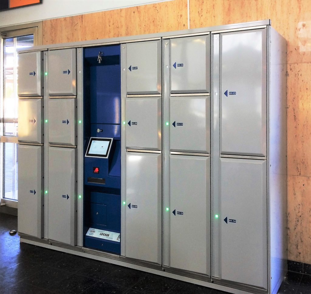 LockTec Schließfächer am Bahnhof in Ravensburg
