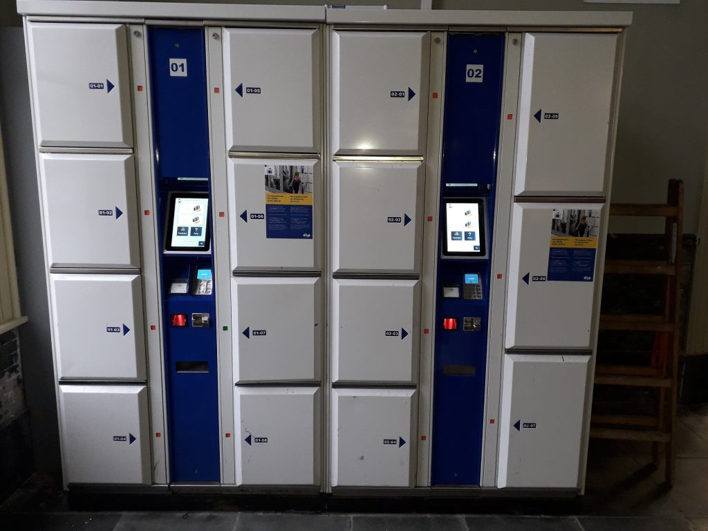 LockTec Schließfächer am Bahnhof in Tilburg