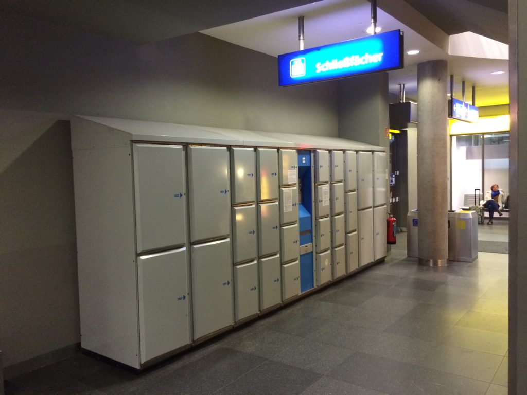 LockTec Schließfächer am Bahnhof in Wels