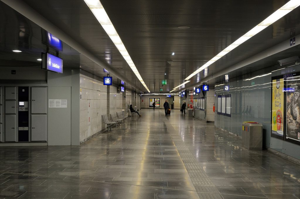 LockTec Schließfächer am Bahnhof Meidling in Wien
