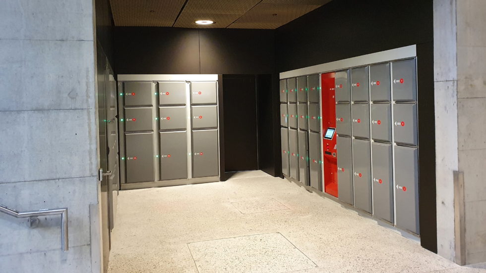 LockTec Schliessfächer am Bahnhof in Winterthur