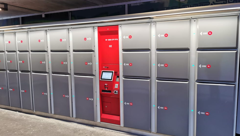 LockTec Schliessfächer am Bahnhof in Zug