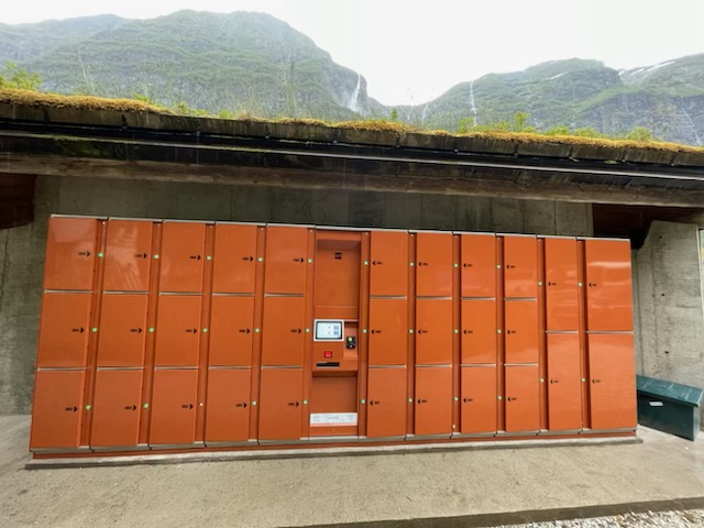 LockTec Schließfächer am Fjordtell in Gudvangen