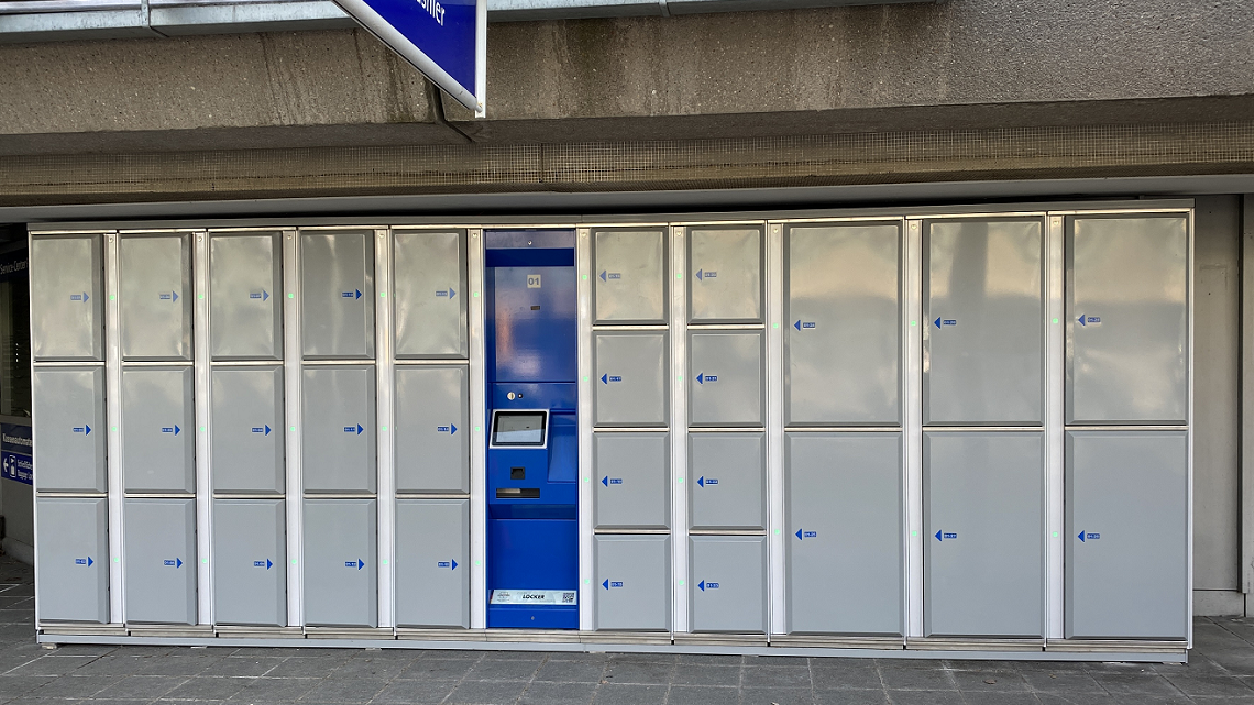 LockTec Schließfächer am Flughafen in Nürnberg
