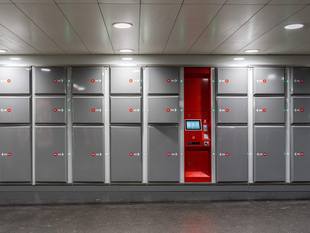 LockTec Schliessfächer am Flughafen in Zürich