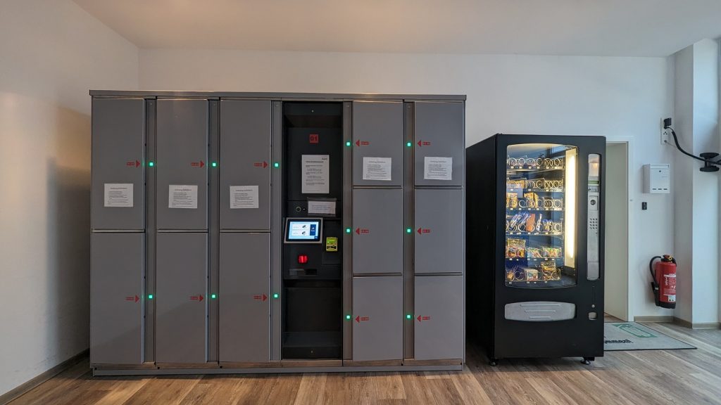 LockTec Schließfächer in der HS2 Passage auf Norderney