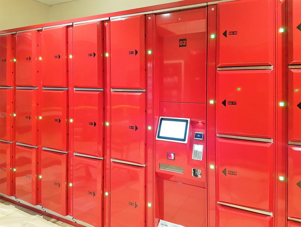 LockTec Schließfächer am Hauptbahnhof in Aarhus