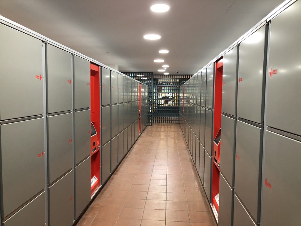 LockTec Schließfächer am Hauptbahnhof in Hamburg