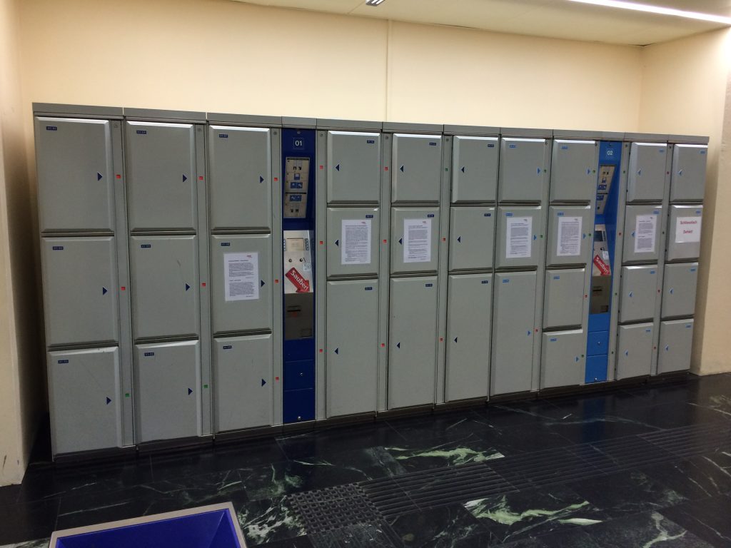 LockTec Schließfächer am Hauptbahnhof in Klagenfurt