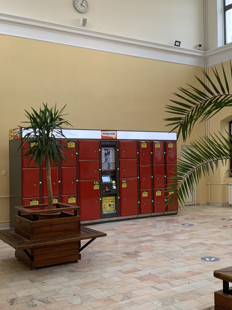 LockTec Schließfächer am Hauptbahnhof in Oradea