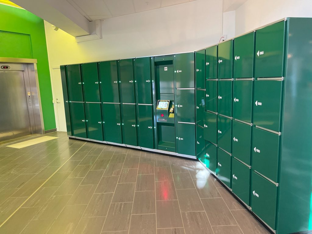 LockTec Schließfächer im Jekta Einkaufszentrum in Tromso