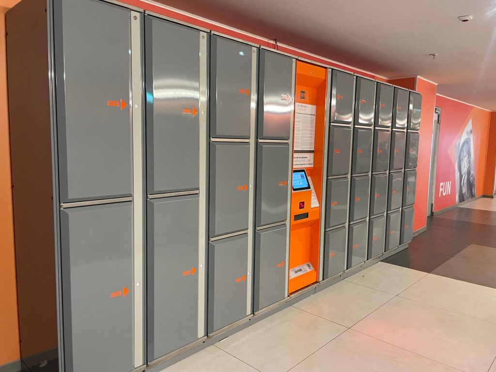 LockTec Schließfächer im Sun Plaza Einkaufszentrum in Bukarest