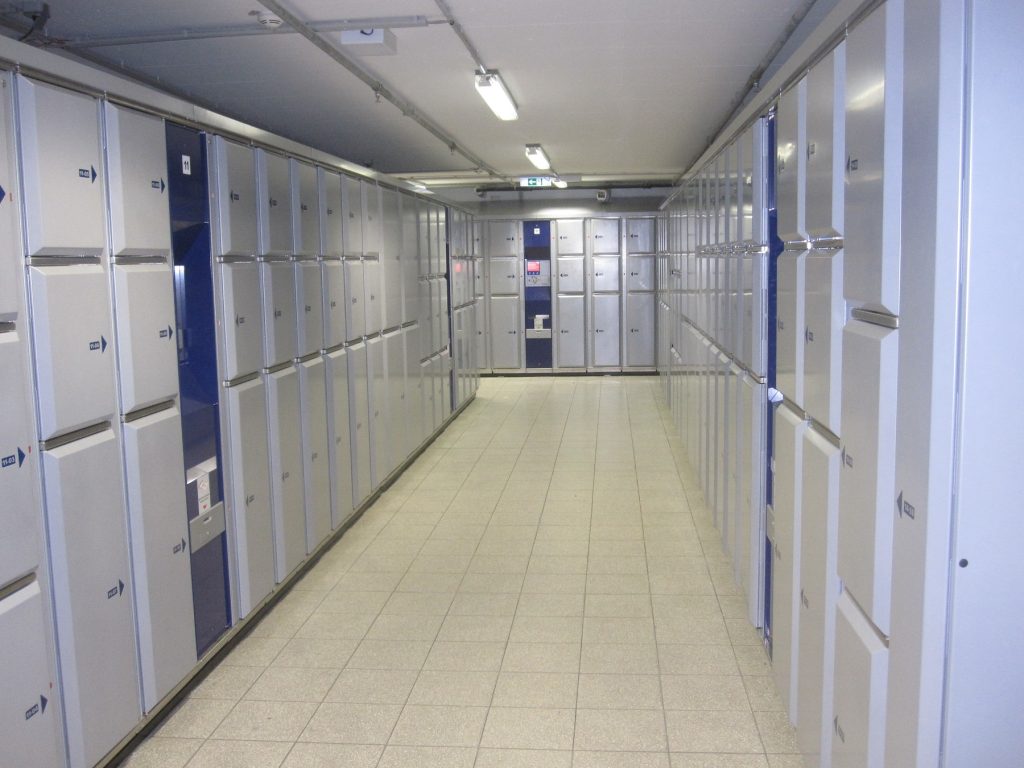 LockTec Schließfächer am Westbahnhof in Wien