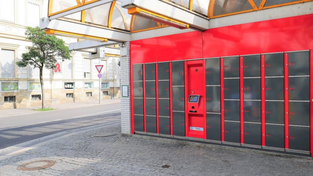 LockTec Schließfächer am ZOB in Bamberg