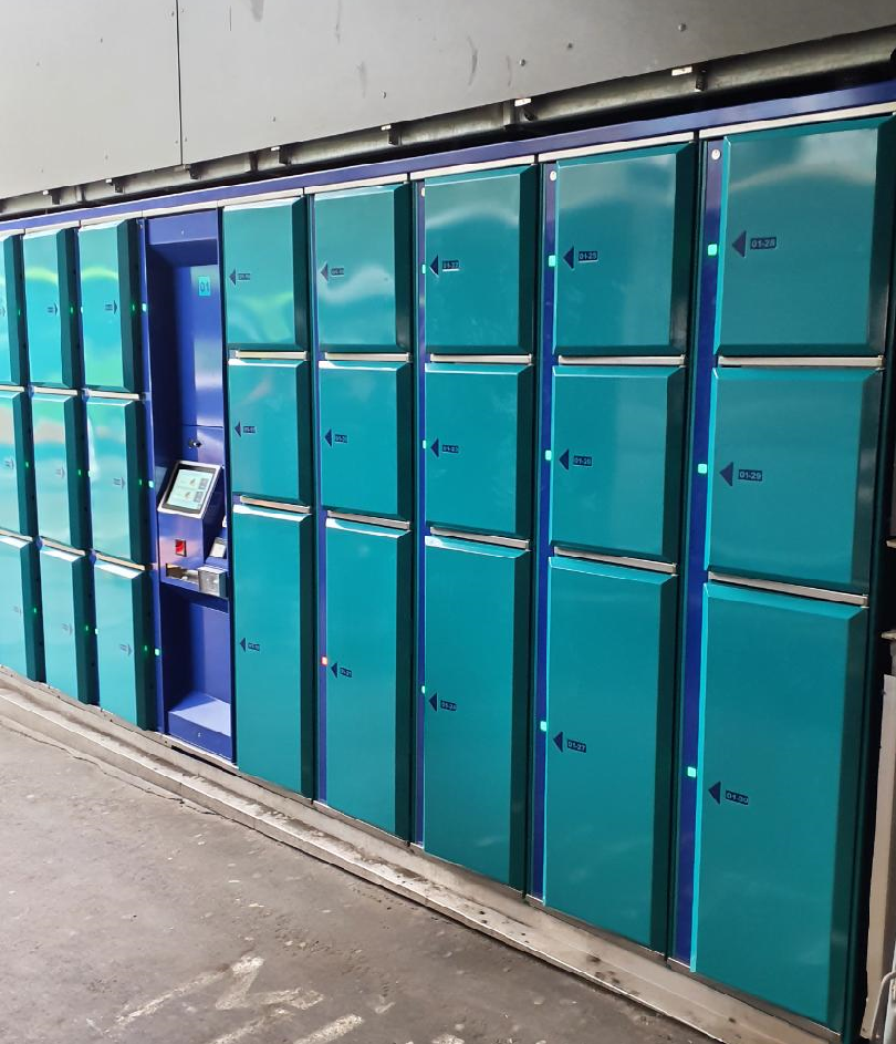 LockTec Schließfächer am ZOB in München