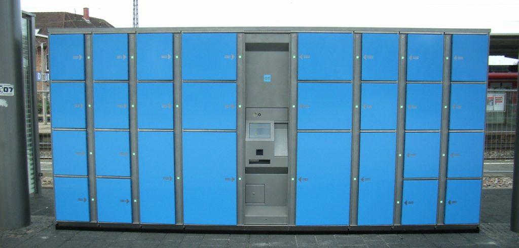 LockTec Schließfächer am ZOB in Weinheim
